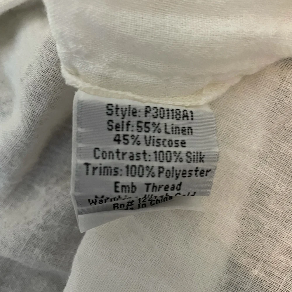 Johnny Was Embroidered Summer Dress
